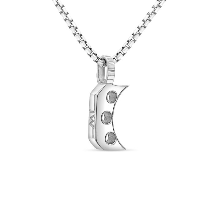 Joe Wall 1911 Trigger Necklace - Silver