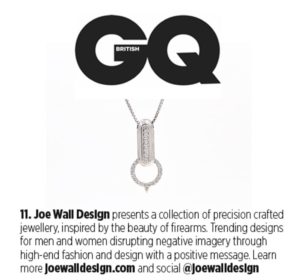 Joe Wall Safety Selector Necklace As Seen In GQ December 2018