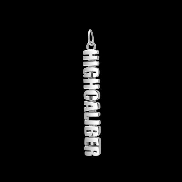 Joe Wall High Caliber Pendant - Black Background