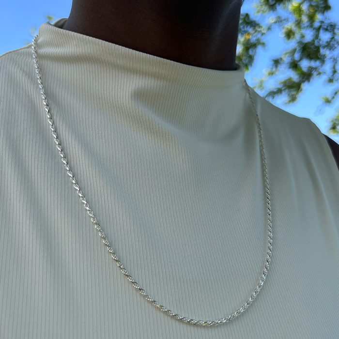 rope chain - silver